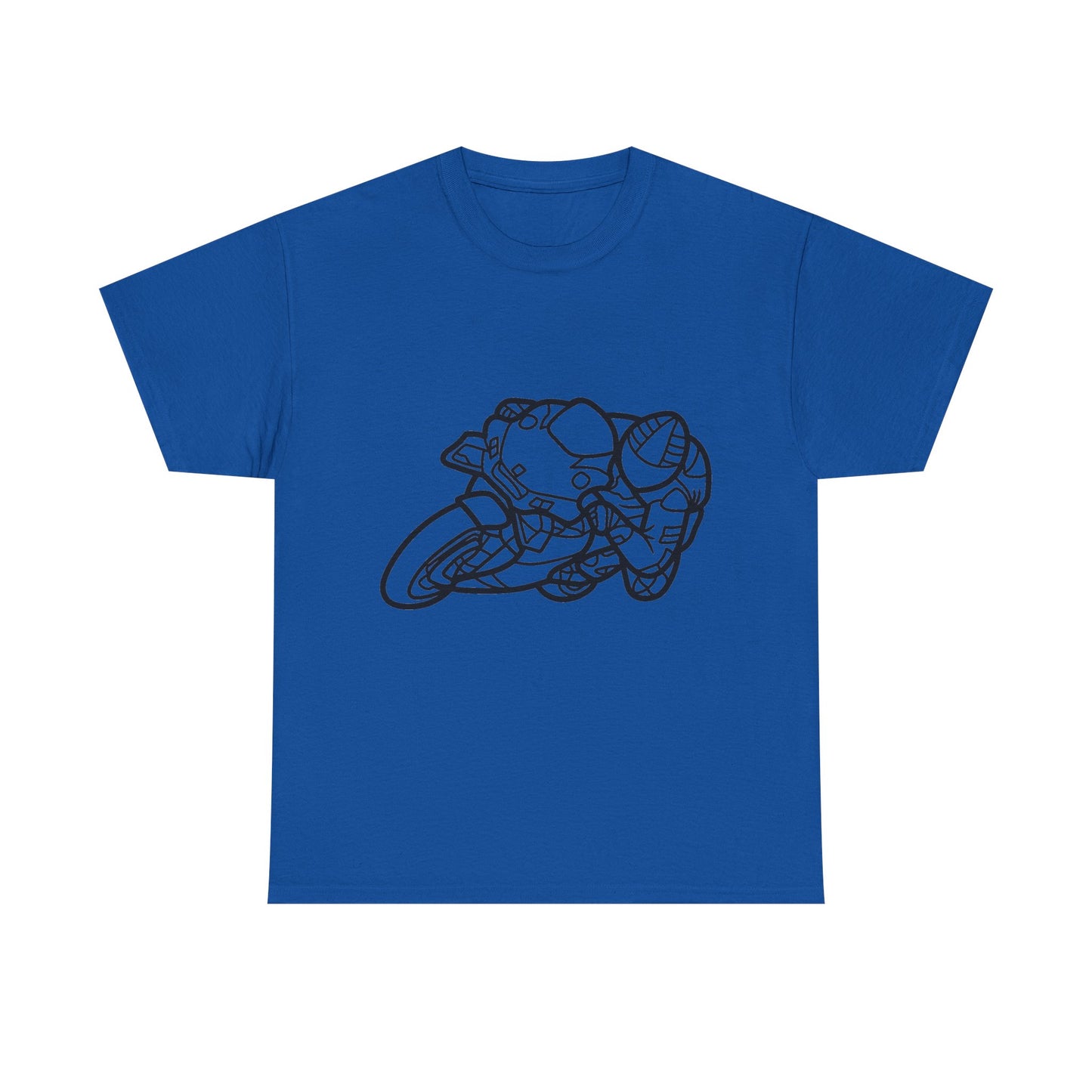 Motorcycle Adventure Tee - Shift and Go, Unisex Heavy Cotton T-Shirt, Biker Gift, Casual Wear, Motorbike Lover Apparel, Ride in Style