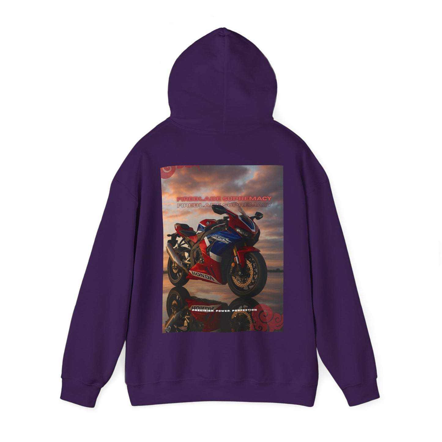 Fireblade Unisex Heavy Blend™ Motorcycle Sweatshirt - Retro Bike Design