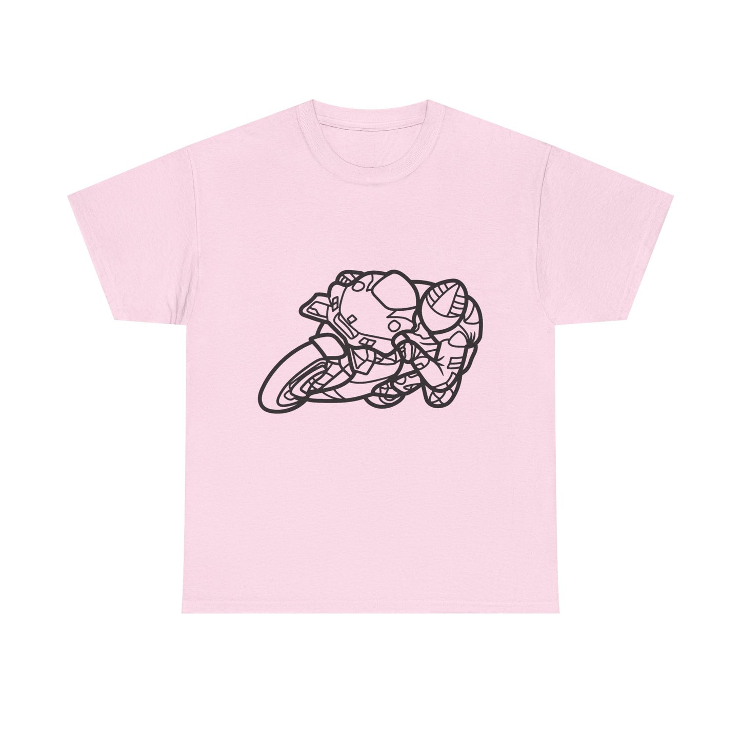 Motorcycle Adventure Tee - Shift and Go, Unisex Heavy Cotton T-Shirt, Biker Gift, Casual Wear, Motorbike Lover Apparel, Ride in Style