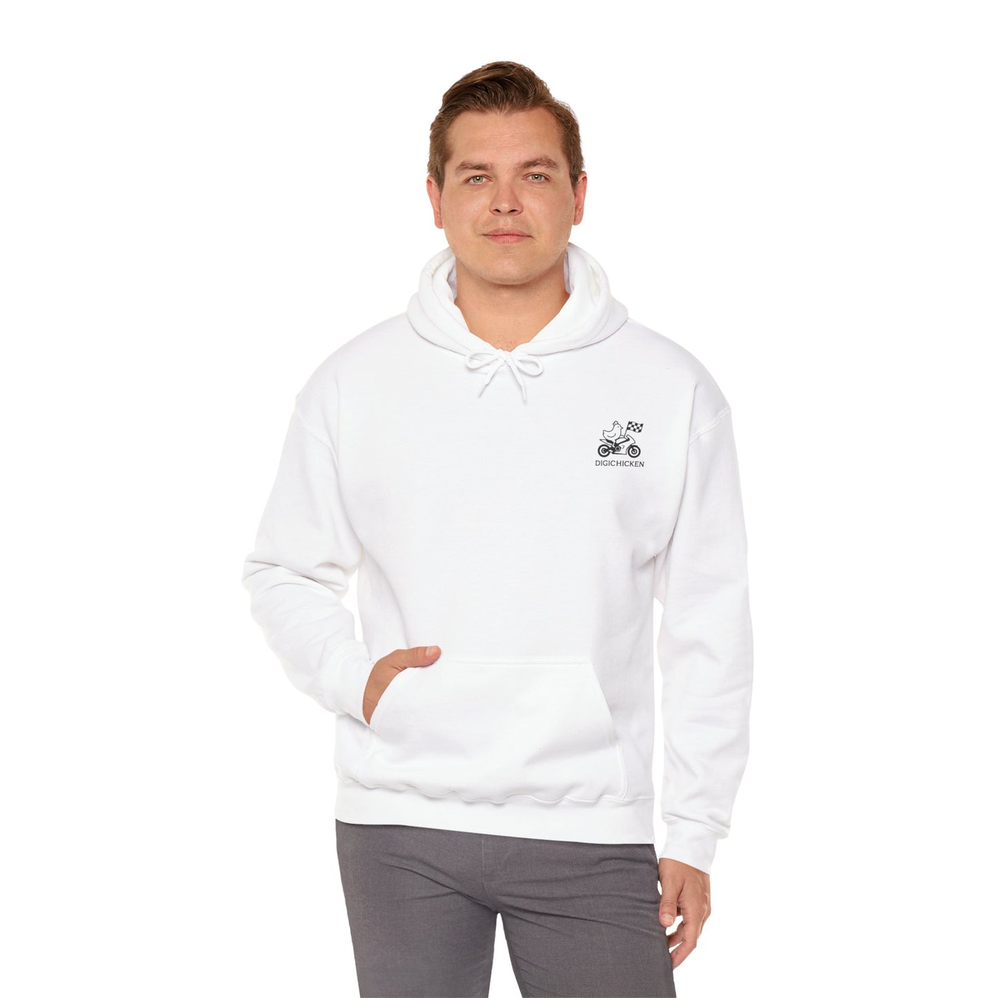 H2R Racing-Inspired Unisex Heavy Blend Hoodie with Graphic Art Design