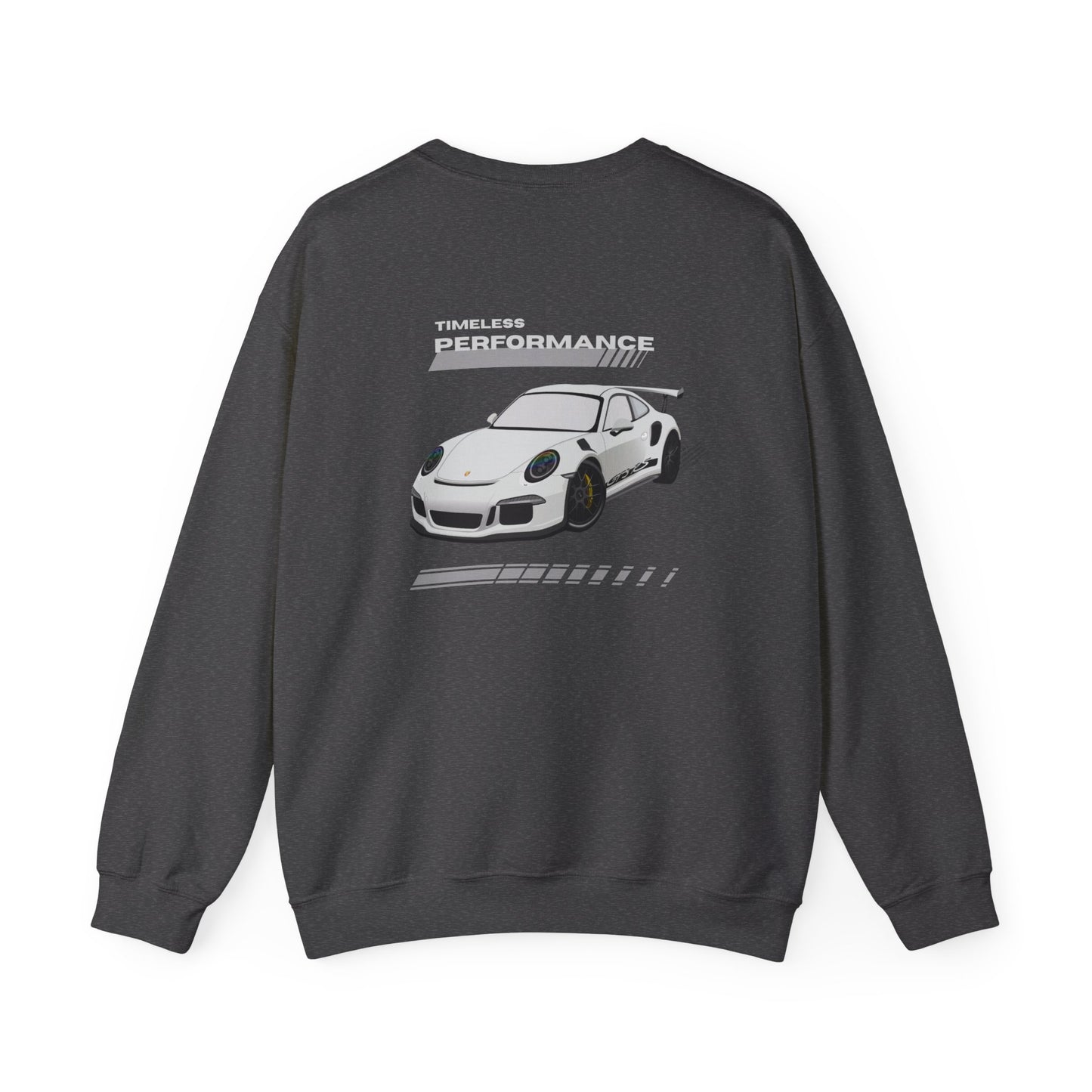 Sweat-shirt performant et intemporel, vêtement de course, cadeau pour passionné d'automobile, col ras du cou unisexe, style automobile, cadeau pour lui