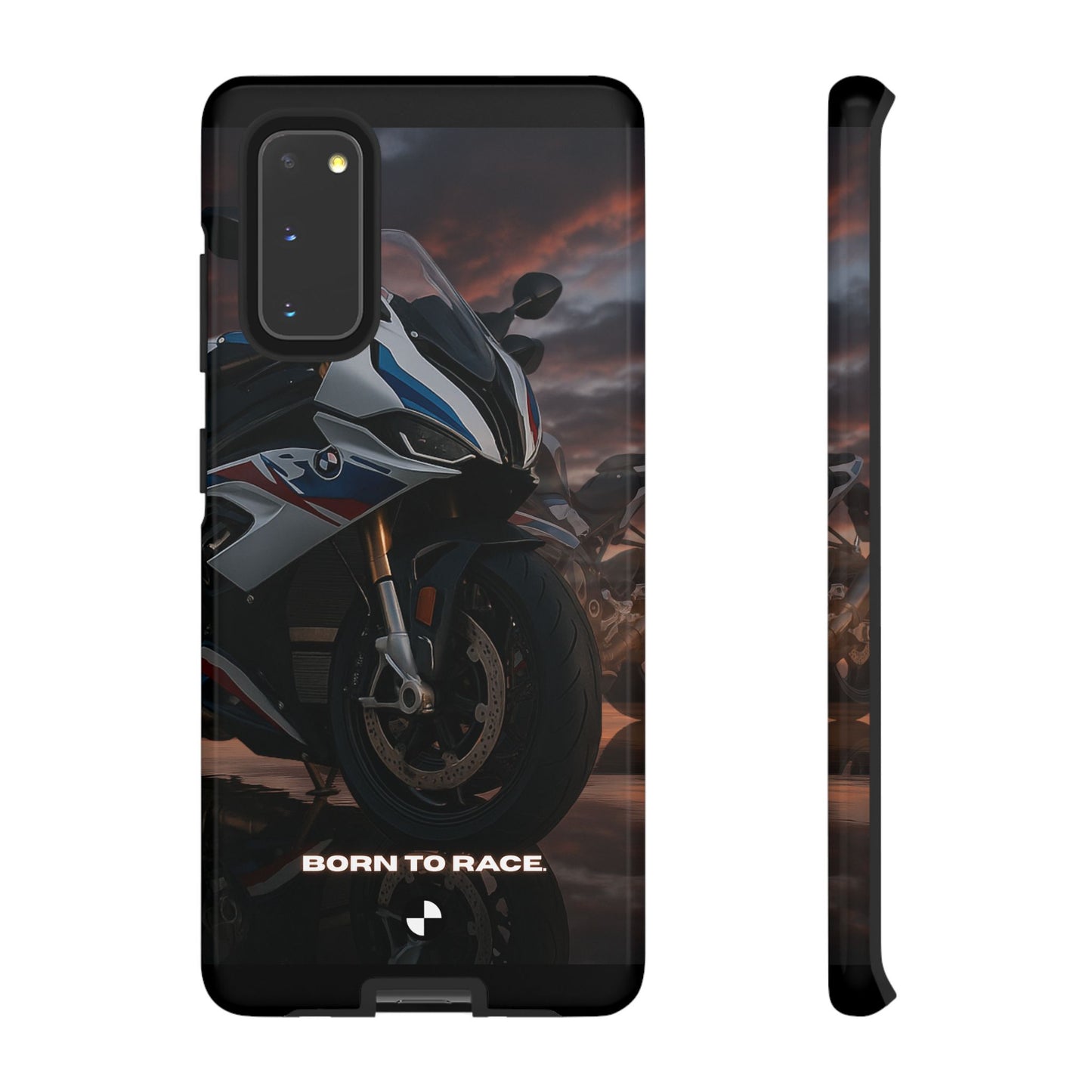 Coque de téléphone pour moto BMW – Design Born to Race