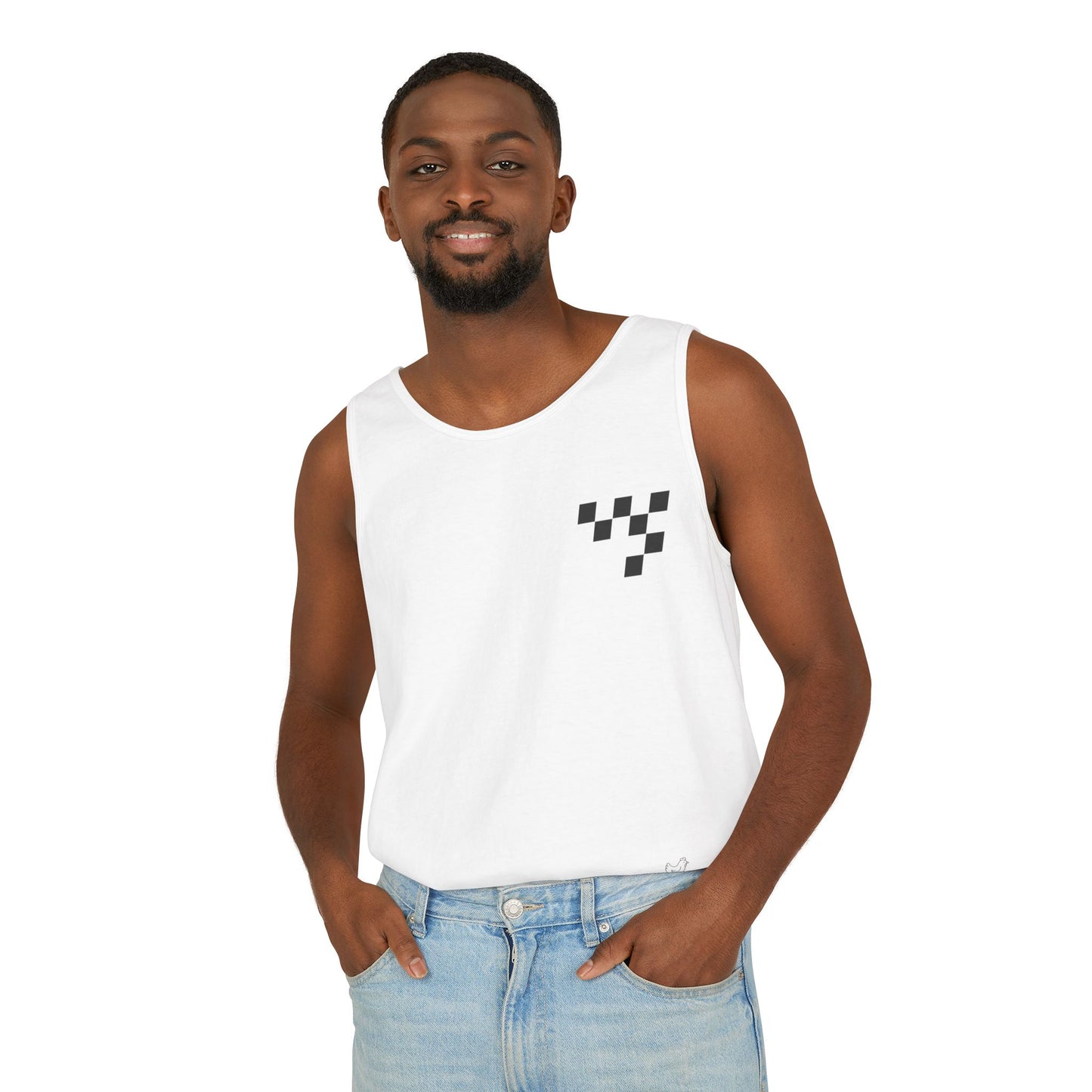 Racing Stututu Car - Unisex Garment-Dyed Tank Top