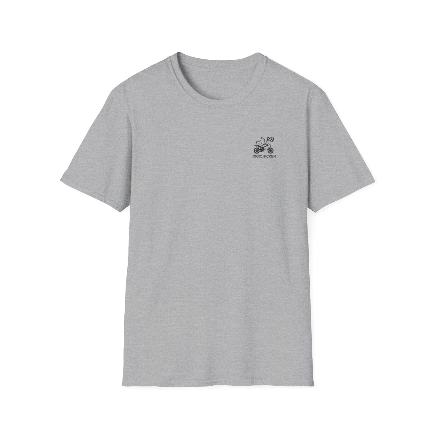 Fireblade Motorcycle Enthusiast Unisex Softstyle T-Shirt - Retro Bike Design