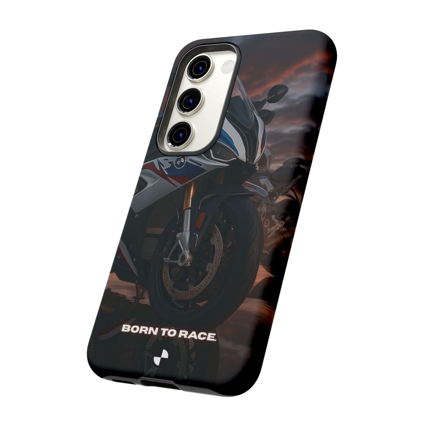Coque de téléphone pour moto BMW – Design Born to Race