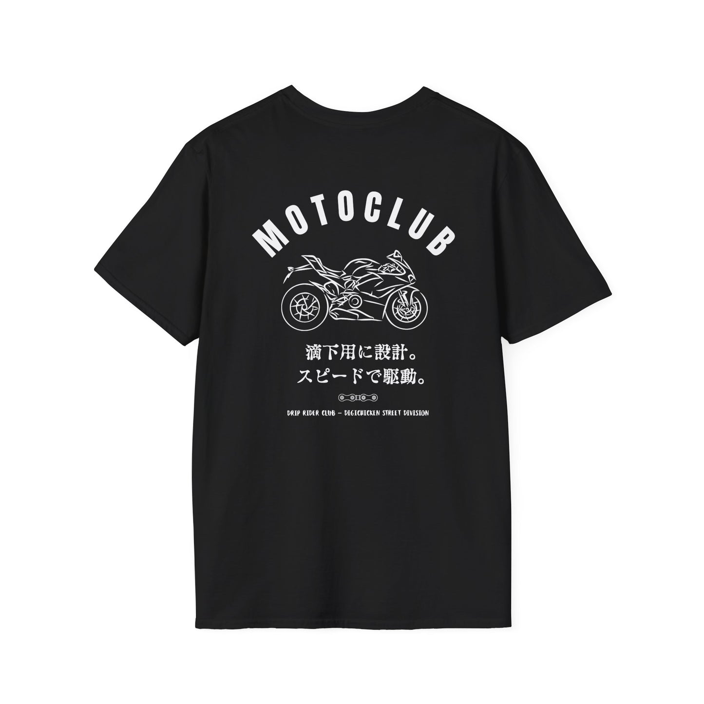 MOTOCLUB Unisex Motorcycle Club T-Shirt
