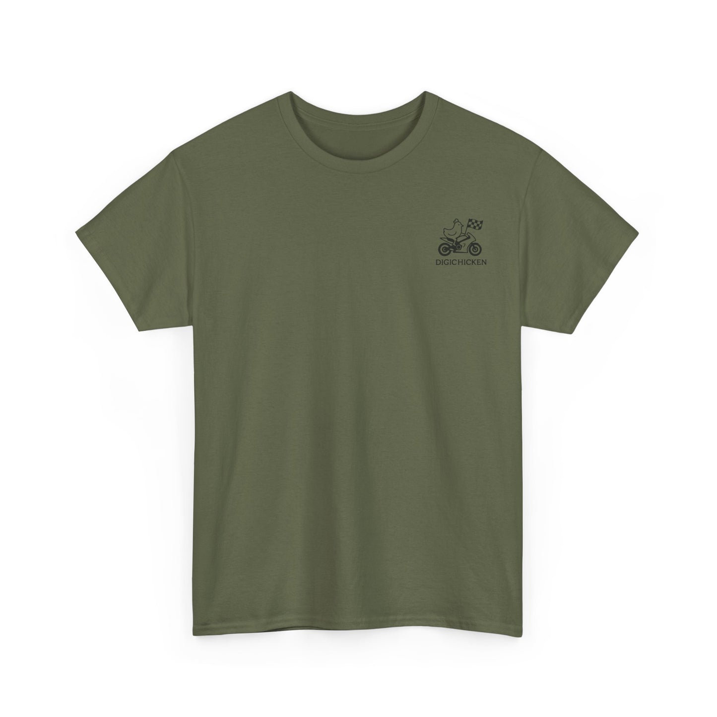 T-shirt de course en coton épais - Unisexe