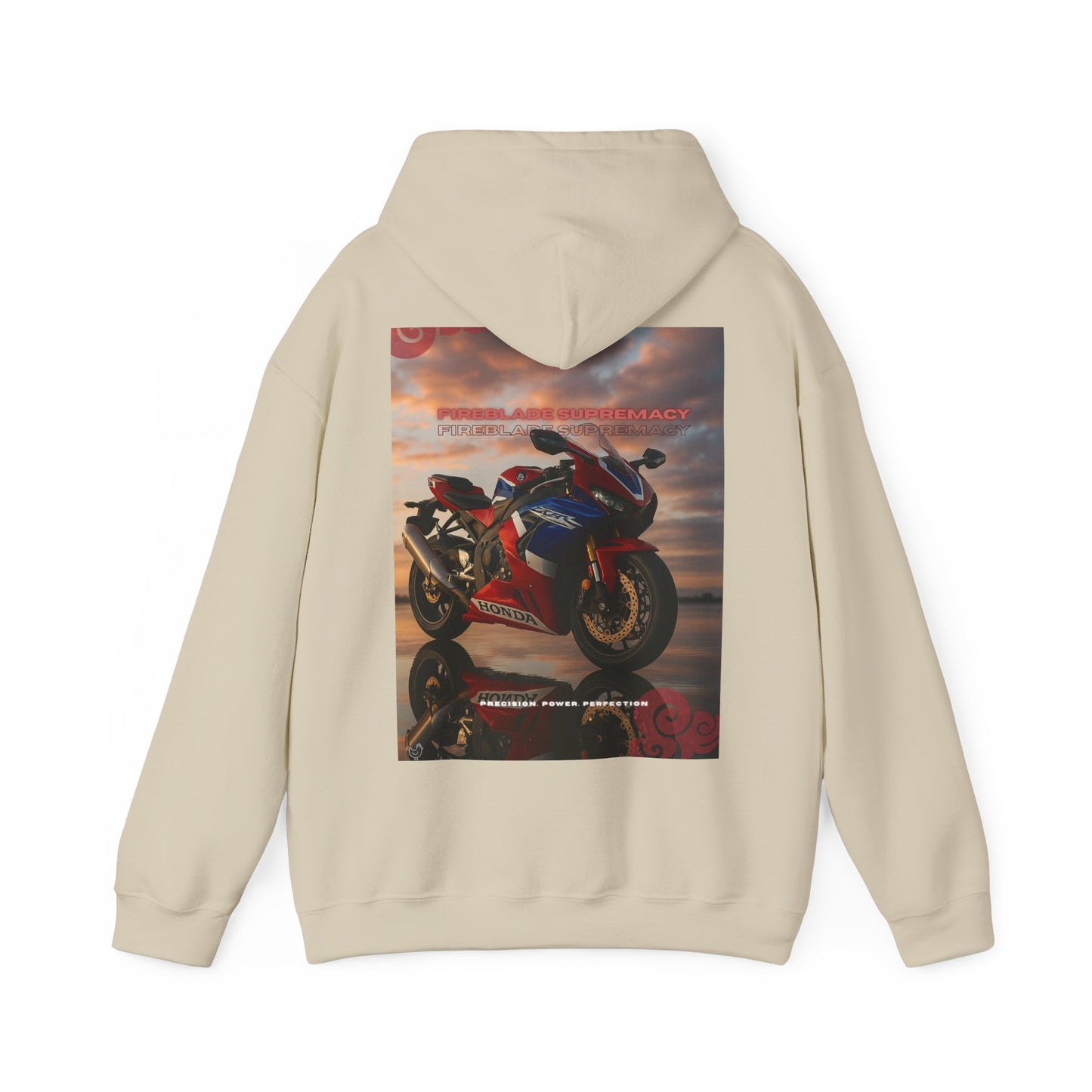 Fireblade Unisex Heavy Blend™ Motorcycle Sweatshirt - Retro Bike Design