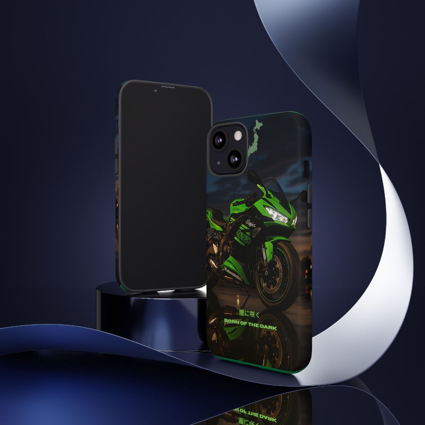 Coque de téléphone moto Kawa - Born of the Dark