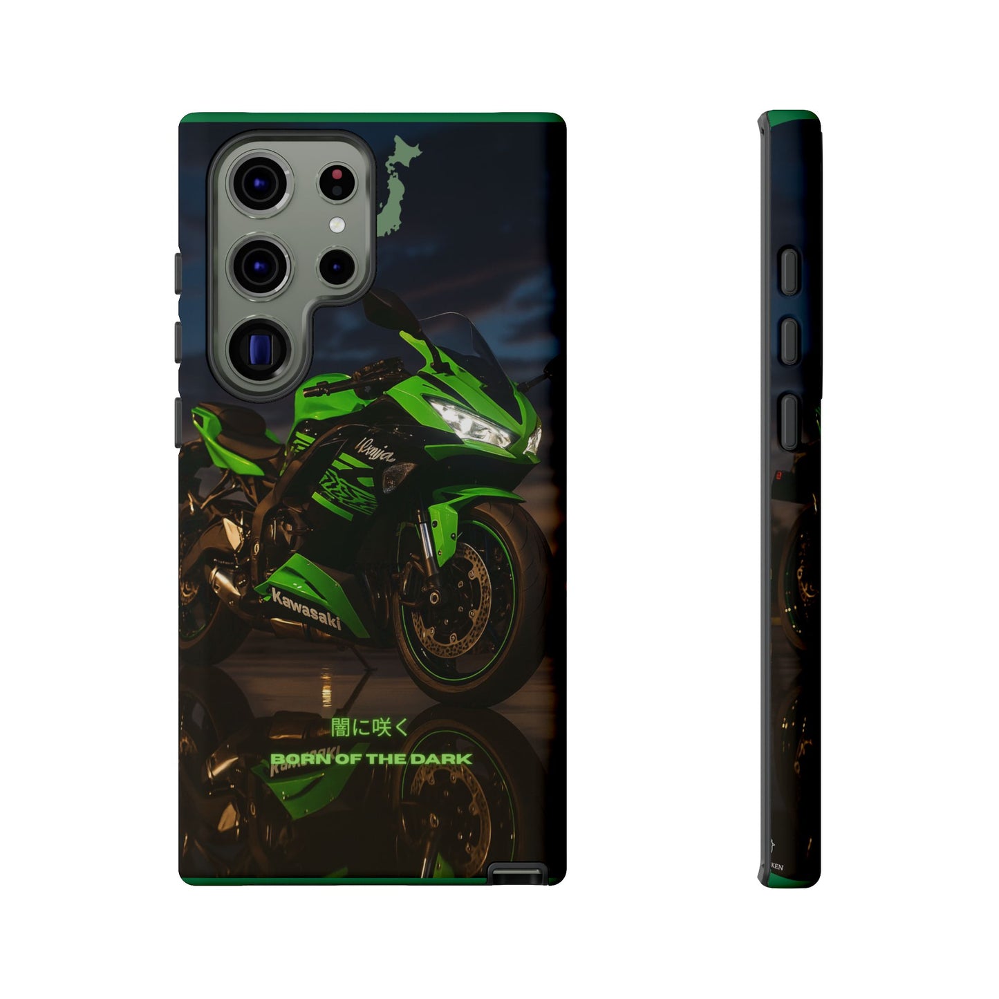 Coque de téléphone moto Kawa - Born of the Dark