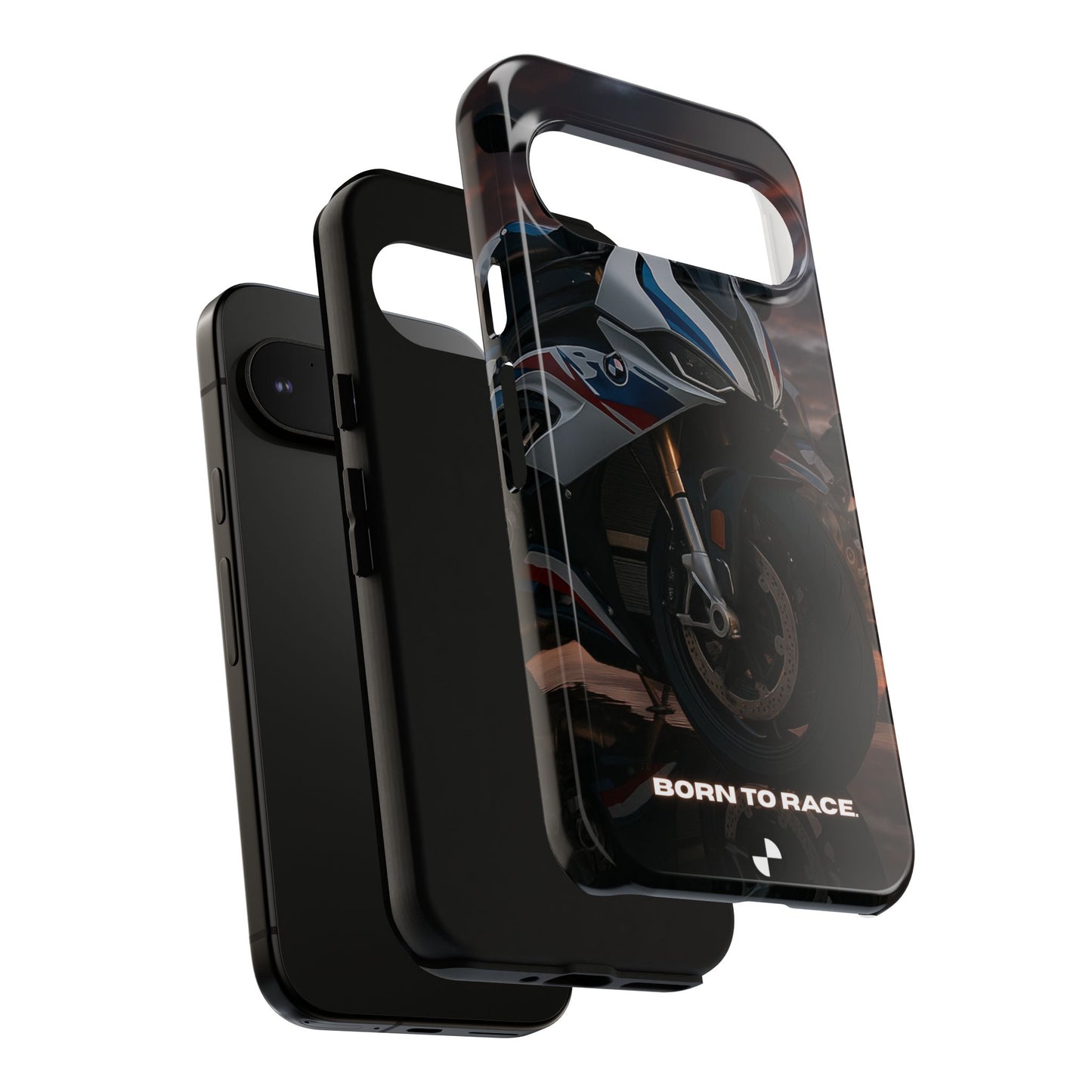 Coque de téléphone pour moto BMW – Design Born to Race