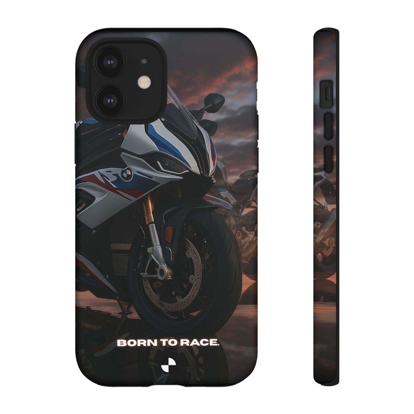 Coque de téléphone pour moto BMW – Design Born to Race
