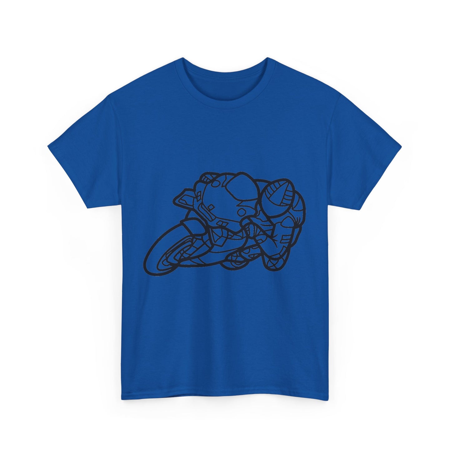 Motorcycle Adventure Tee - Shift and Go, Unisex Heavy Cotton T-Shirt, Biker Gift, Casual Wear, Motorbike Lover Apparel, Ride in Style