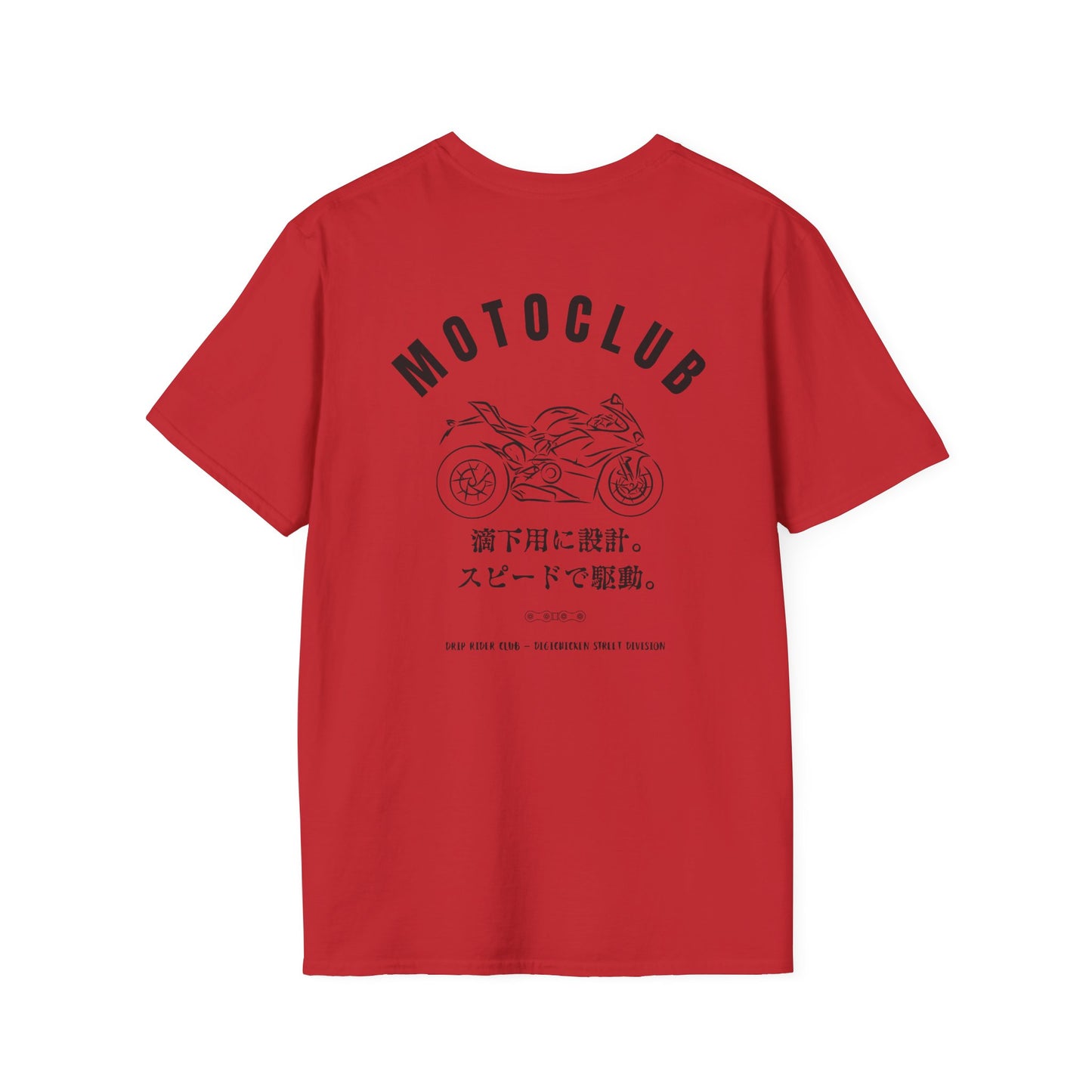 MOTOCLUB Unisex Motorcycle Club T-Shirt