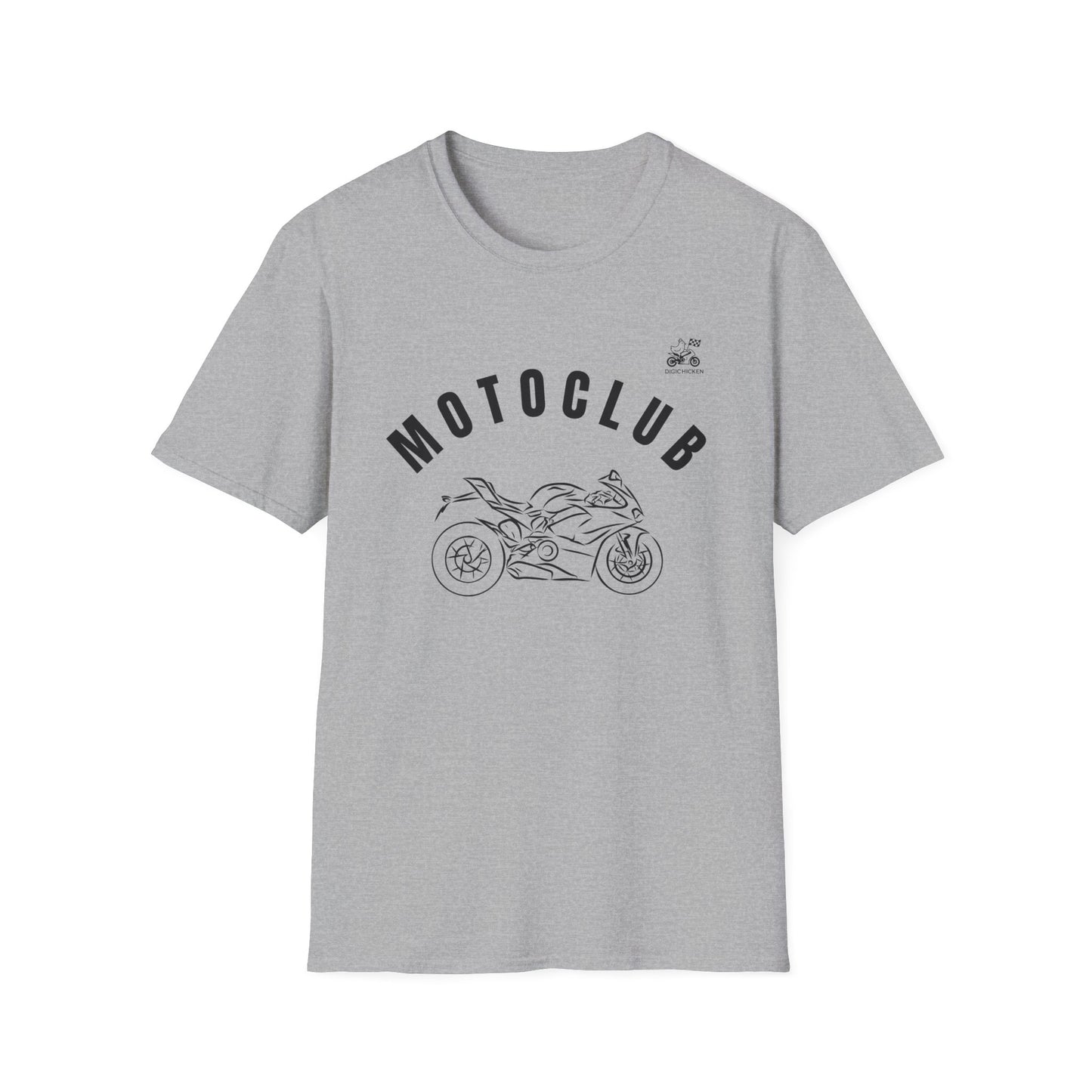 MOTOCLUB Unisex Motorcycle Club T-Shirt