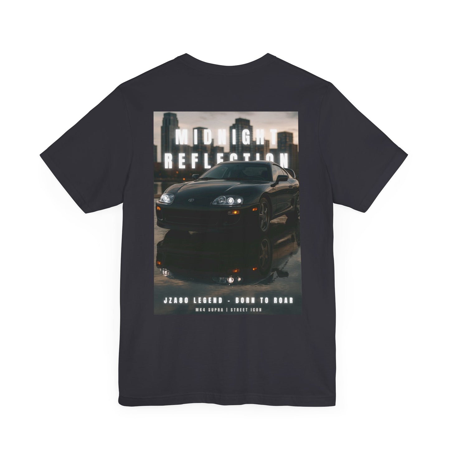 Midnight Reflection Unisex Tee, Casual Streetwear, Car Lovers Gift, Graphic T-Shirt, Everyday Wear, Urban Outfit