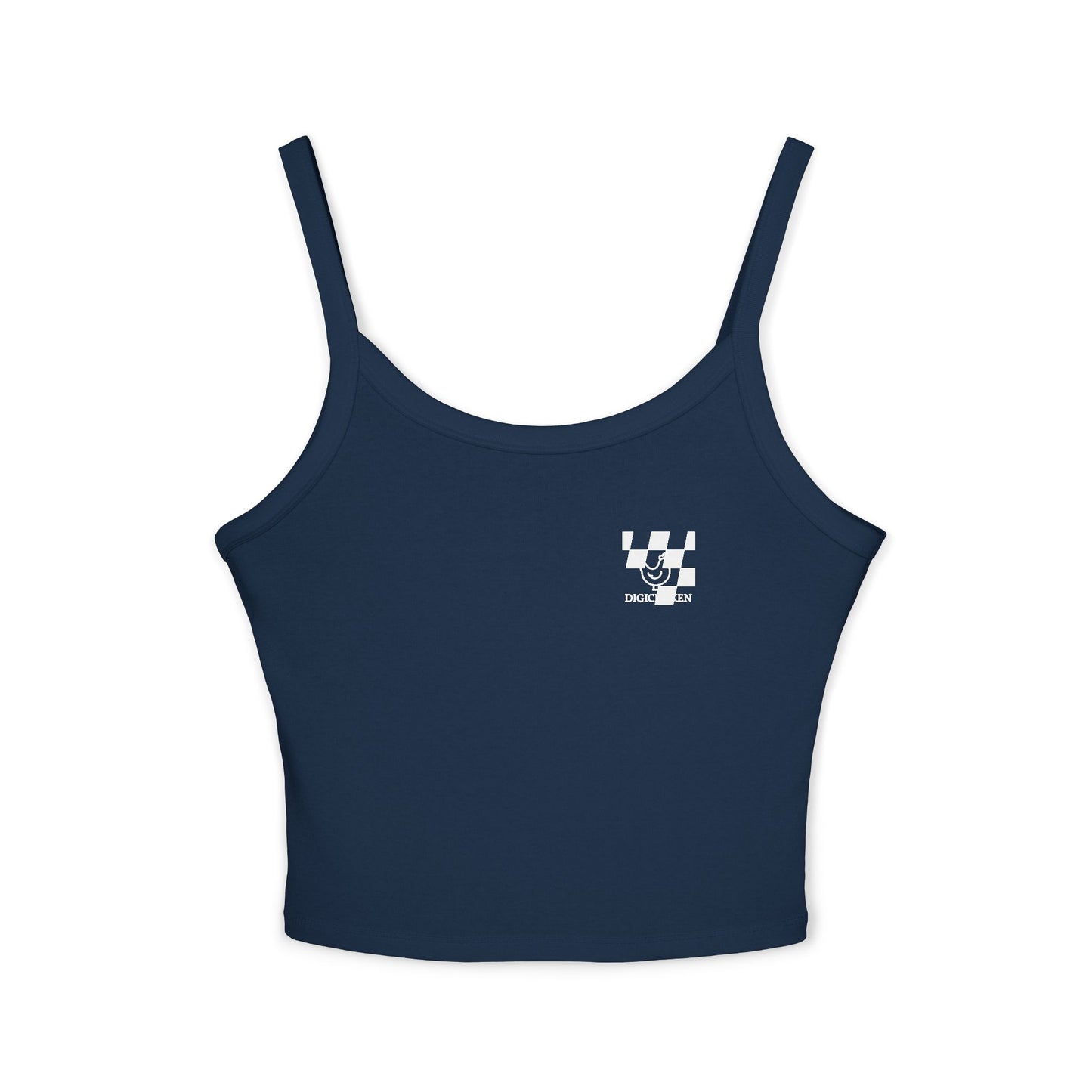 Women's Tank Top - GTI Racing Spaghetti Top with Cool Backprint