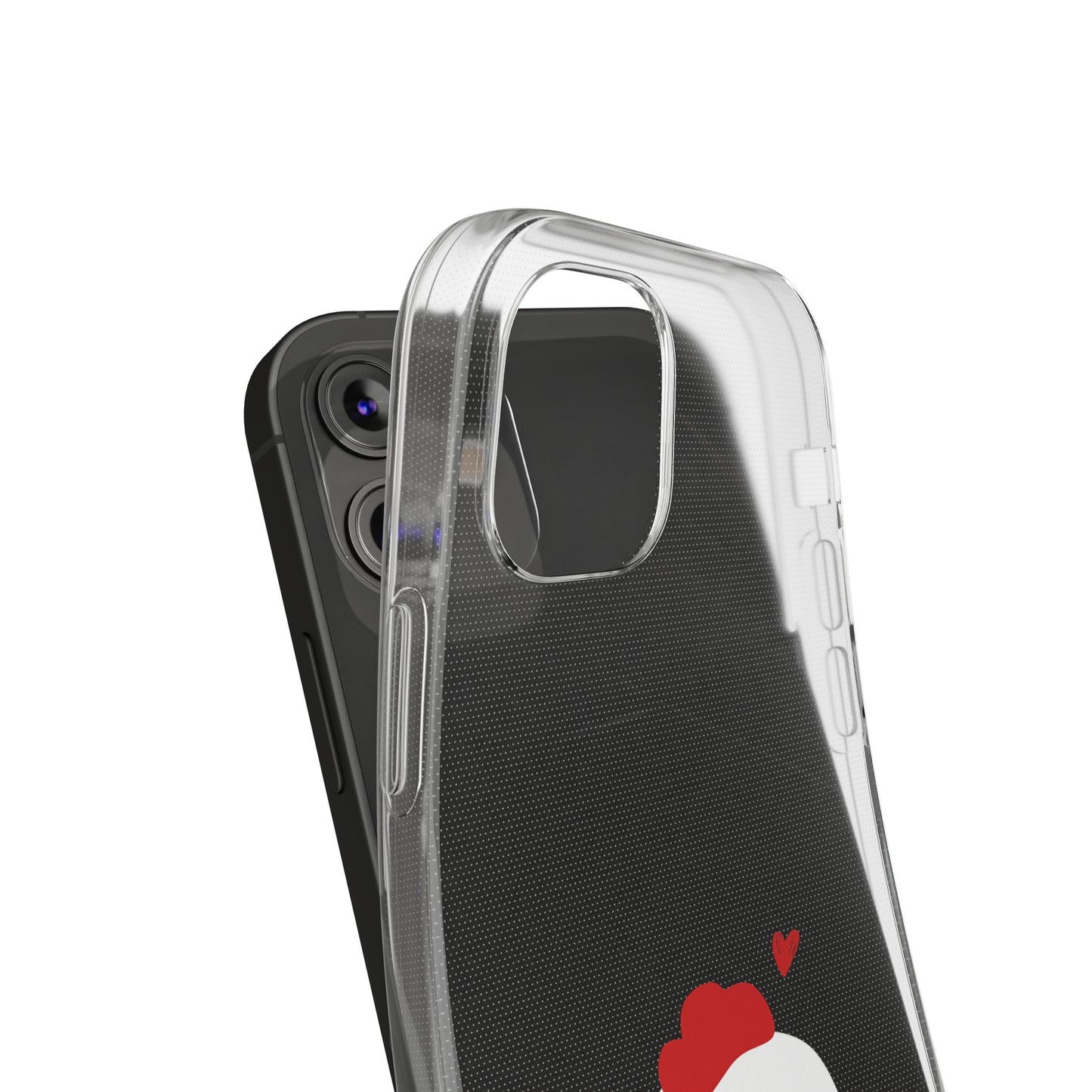 Cute Chicken Soft Phone Case, Animal Phone Cover for Farm Lovers, Gifts for Her, Cute Smartphone Accessory, Chicken Lover Gift
