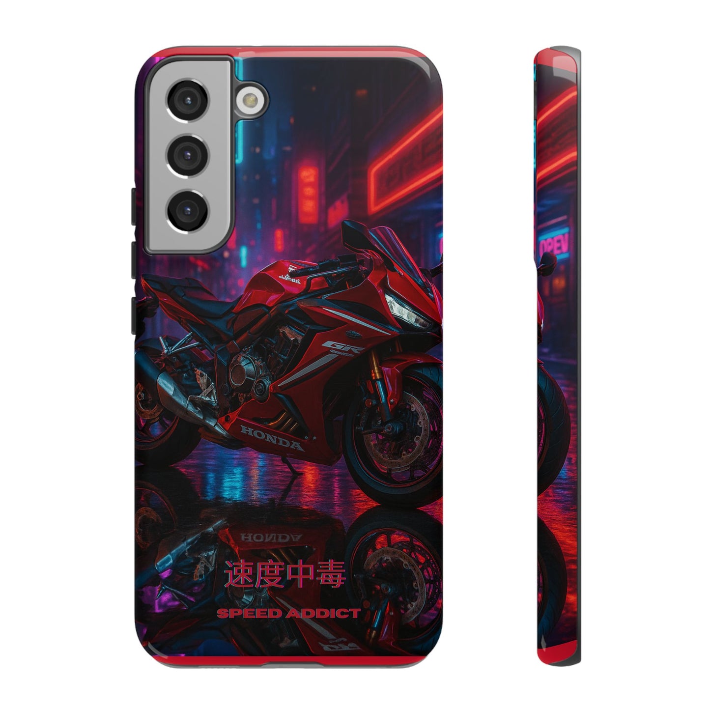 Étui robuste pour moto Honda - Un design pour les passionnés de vitesse