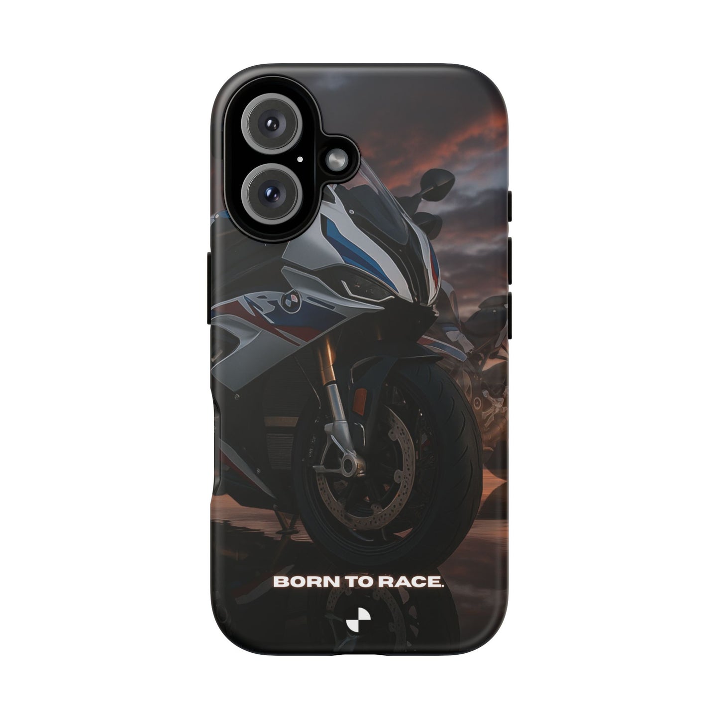 Coque de téléphone pour moto BMW – Design Born to Race
