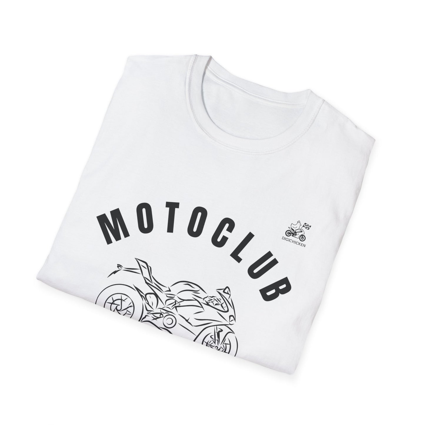 MOTOCLUB Unisex Motorcycle Club T-Shirt