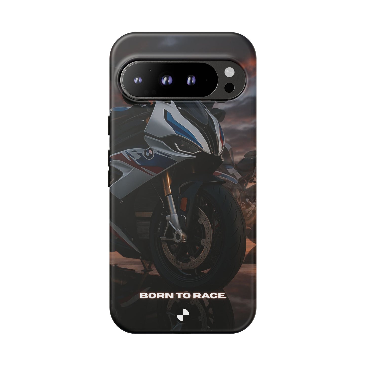 Coque de téléphone pour moto BMW – Design Born to Race