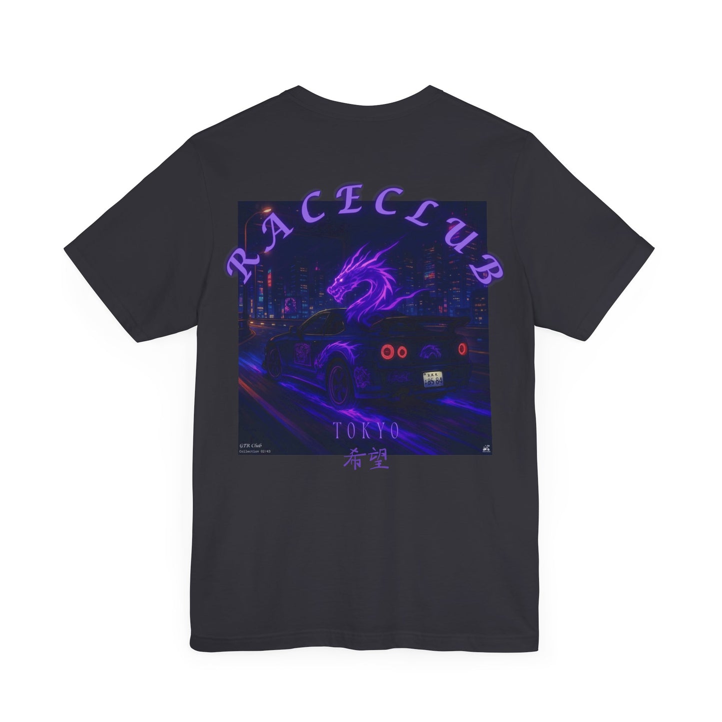 Tokyo Race Club Tee - Retro Japanese Car Art, Unisex Streetwear, Anime Inspired Shirt, Perfect for Car Lovers, Gift for Drivers