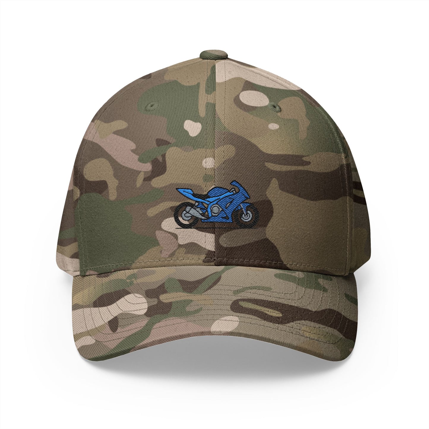 Motorcycle Embroidered Cap - Perfect Gift for Bikers