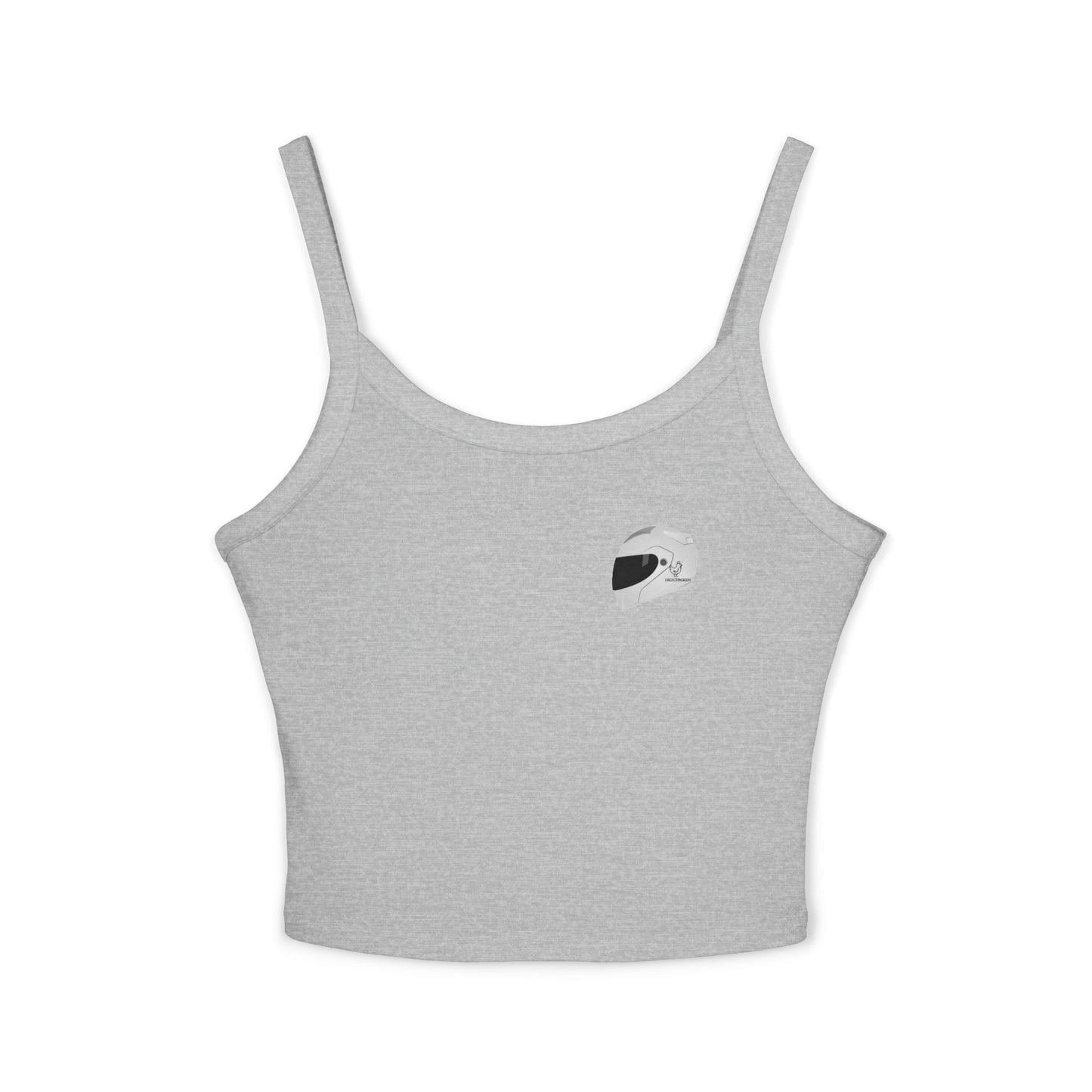 Racing Inspired Women's Spaghetti Strap Tank Top - Perfect for Bikers & Motor Enthusiasts