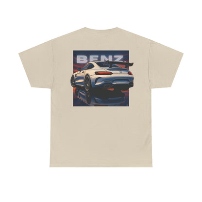 BenZ inspired Racing Car Tee - Unisex Tshirt with cool Backprint