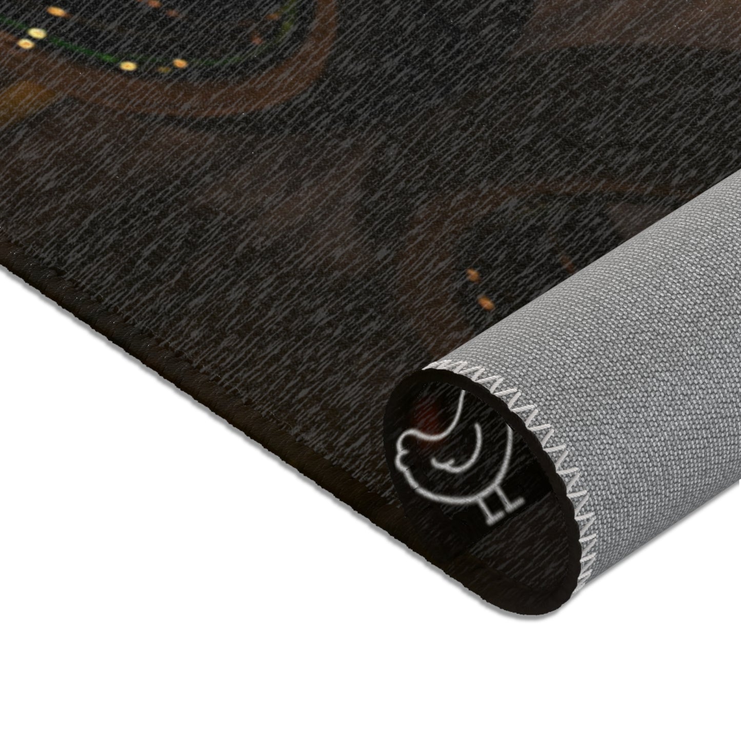 Zx6r Kawasaki Motorcycle Area Rug – Born of the Dark Design for Bikers