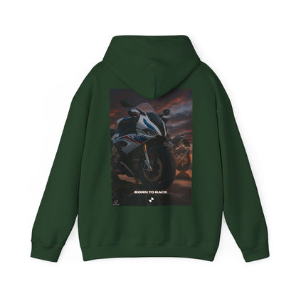 s1000rr Born to Race Unisex Heavy Blend Hoodie - Ideal for Motorcycle Enthusiasts