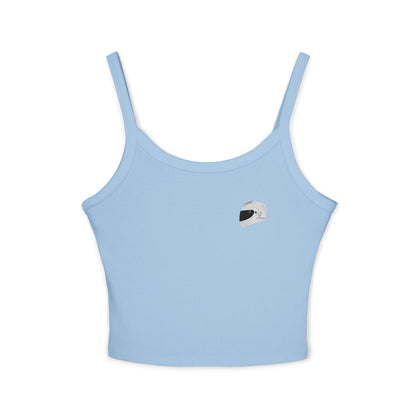 Zx6r Motorcycle Lover's Spaghetti Strap Tank Top | Perfect for Riders & Summer Adventures