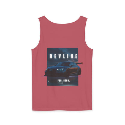 Revline Racing Inspired- Unisex Garment-Dyed Tank Top
