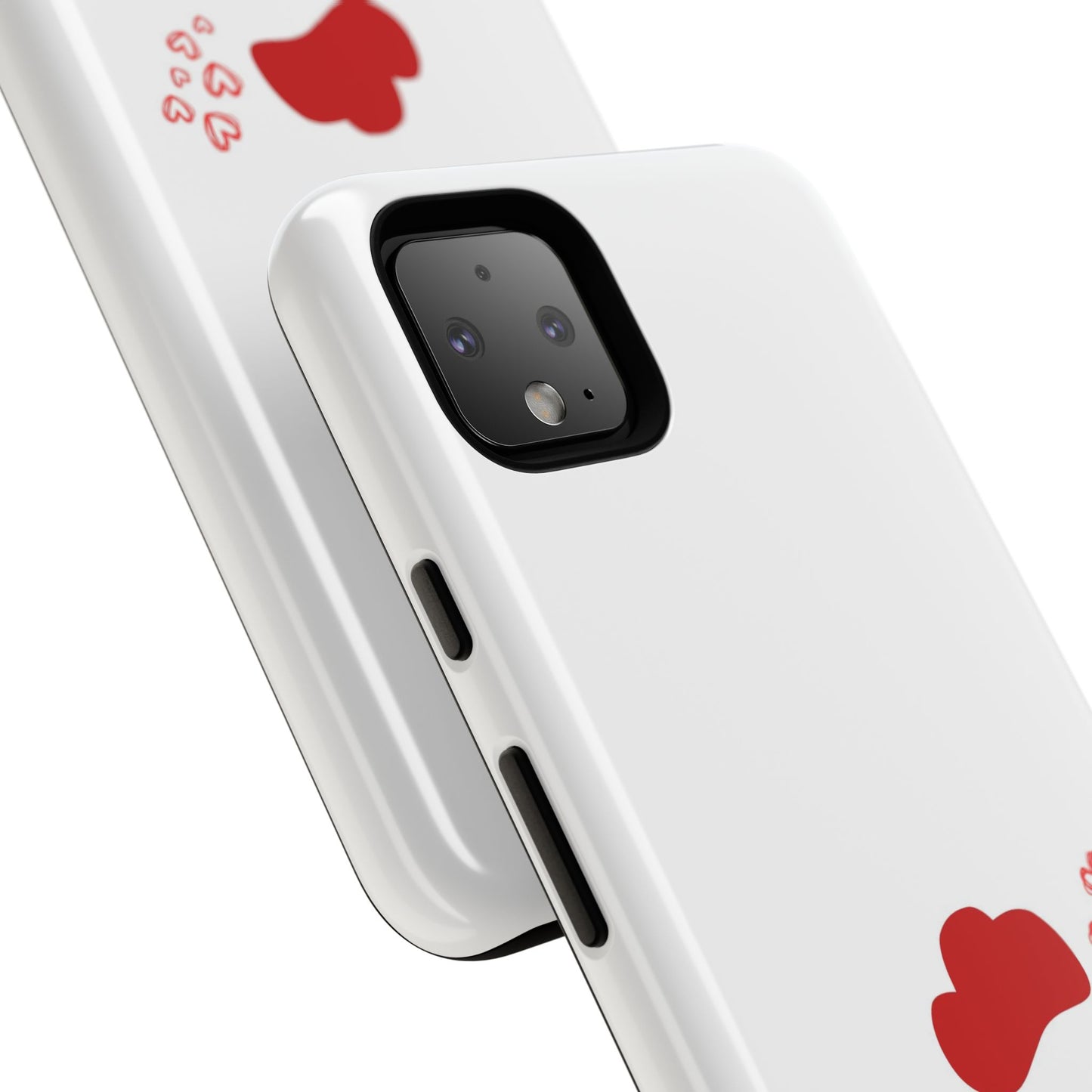 Cute Chicken Phone Case, Tough Cases for Animal Lovers, Valentine's Gift, Farmhouse Decor, Unique Mobile Accessories, Heart Design