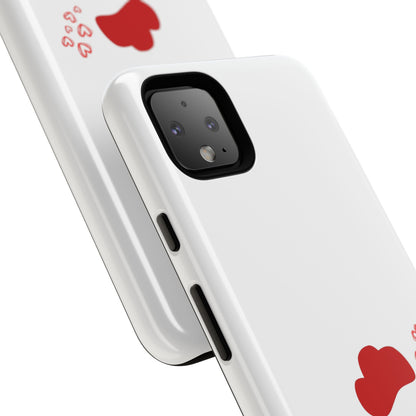 Cute Chicken Phone Case, Tough Cases for Animal Lovers, Valentine's Gift, Farmhouse Decor, Unique Mobile Accessories, Heart Design