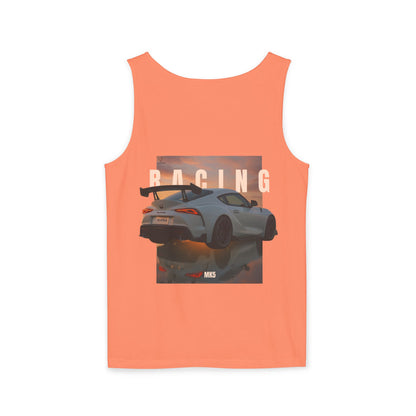 Racing Stututu Car - Unisex Garment-Dyed Tank Top