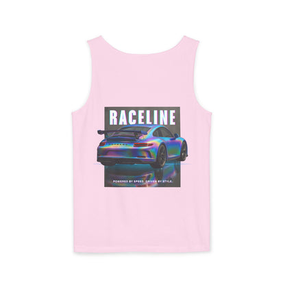 Raceline Holo Inspired Car - Unisex Garment-Dyed Tank Top