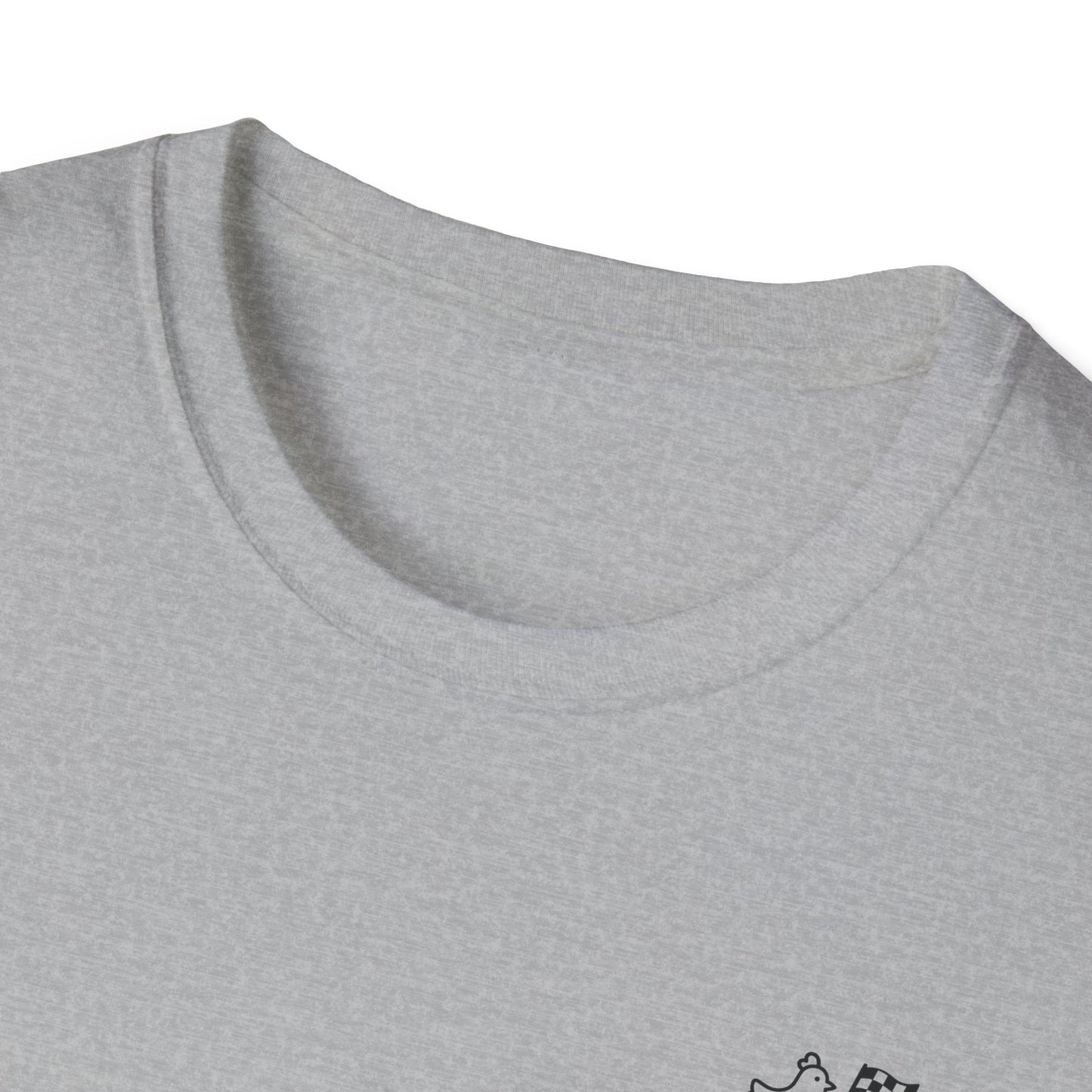 Fireblade Motorcycle Enthusiast Unisex Softstyle T-Shirt - Retro Bike Design