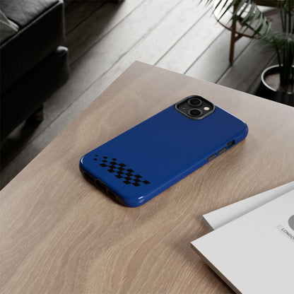 Racing-Inspired Tough Phone Case, Durable Cover for Car Enthusiasts, Perfect Gift for Men, Birthday Present, Tech Accessory