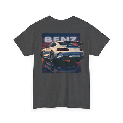 BenZ inspired Racing Car Tee - Unisex Tshirt with cool Backprint