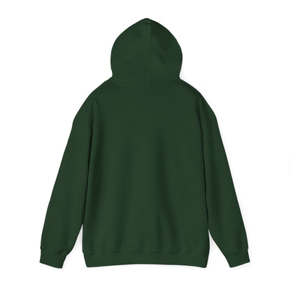 Green Motorcycle Embroidery Modern Minimalist Hoodie - Stylish Unisex Heavy Blend™ Sweatshirt with Graphic Design