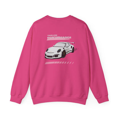 Timeless Performance Sweatshirt, Racing Apparel, Car Enthusiast Gift, Unisex Crewneck, Automotive Style, Gift for Him