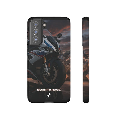 Coque de téléphone pour moto BMW – Design Born to Race