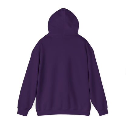 Red Motorcycle Embroidery Minimalist Paper Airplane Hoodie - Unisex Heavy Blend