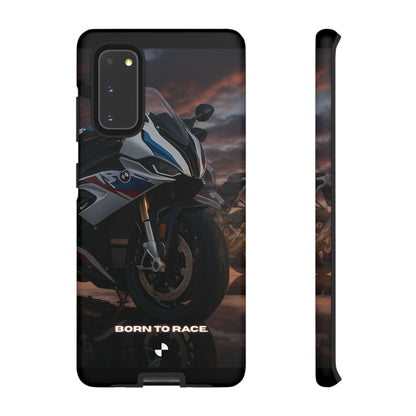 Coque de téléphone pour moto BMW – Design Born to Race