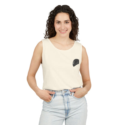 Fireblade Unisex Garment-Dyed Tank Top - Motorcycle Enthusiast Design