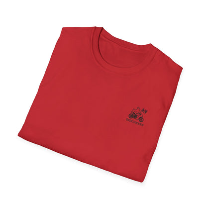 Fireblade Motorcycle Enthusiast Unisex Softstyle T-Shirt - Retro Bike Design
