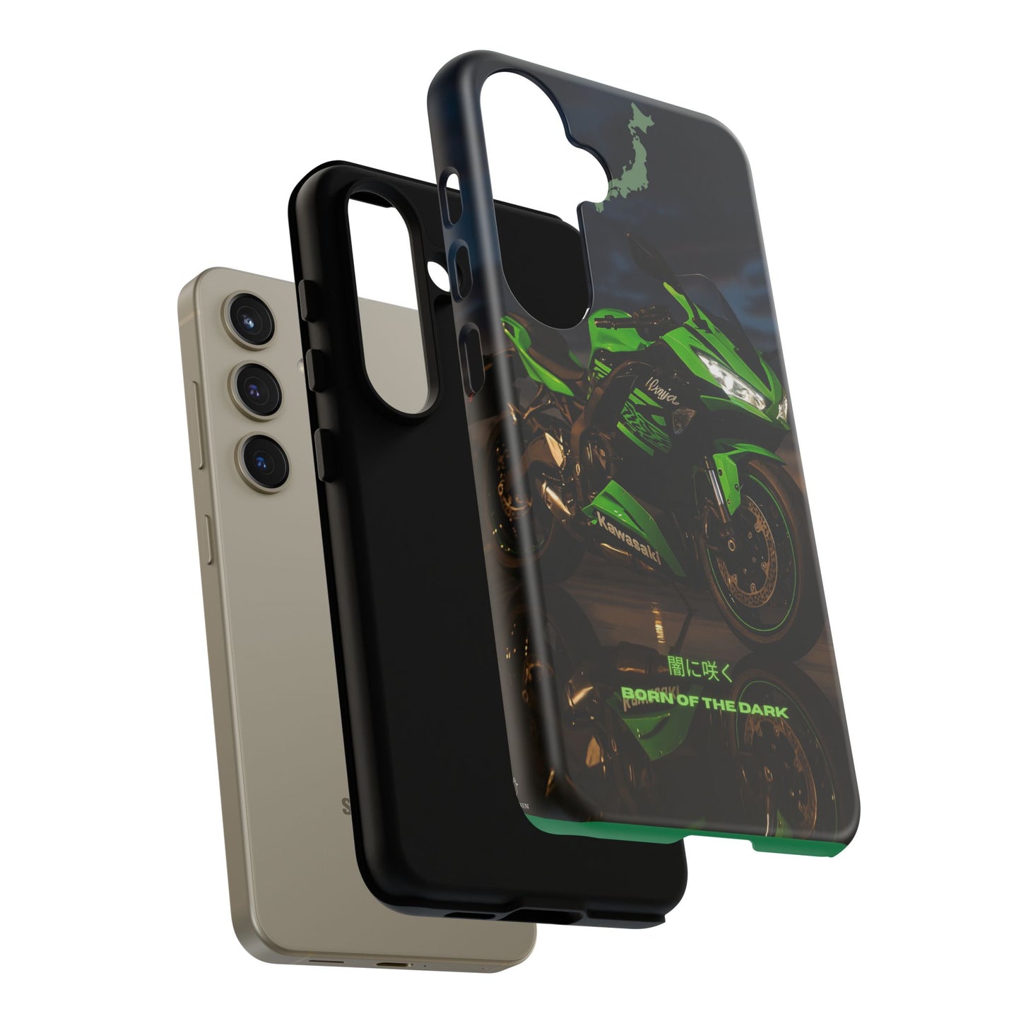 Coque de téléphone moto Kawa - Born of the Dark