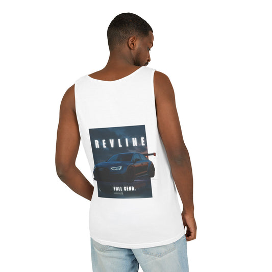 Revline Racing Inspired- Unisex Garment-Dyed Tank Top